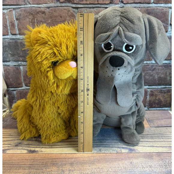 Harry Potter Crookshanks And Fang Plush Wizarding World Universal Parks Cat Dog - Picture 4 of 8